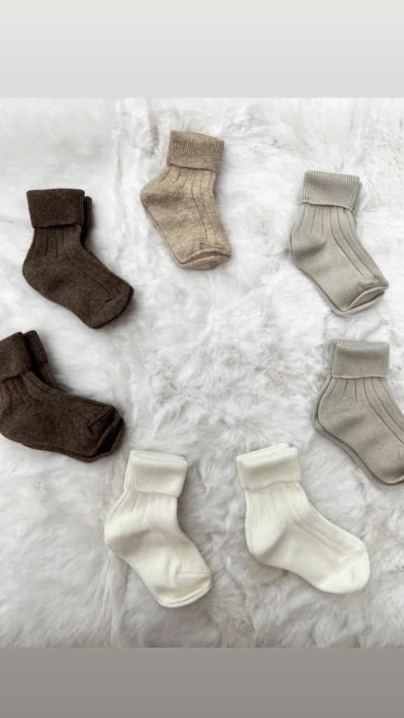 Loris Socks Calze Story Loris Calze Corte Bianco Story Loris Col