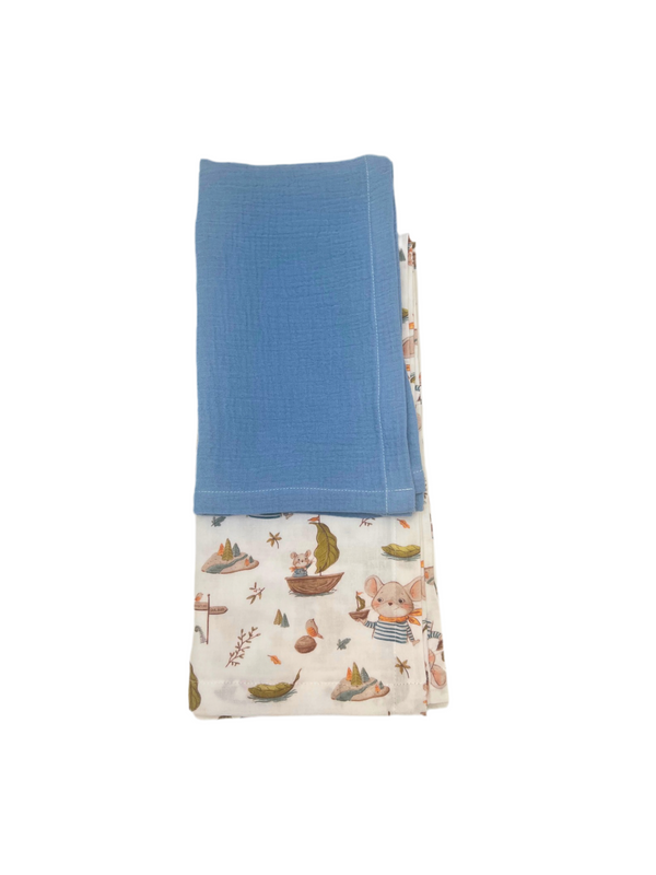 Baby set mussola topolino