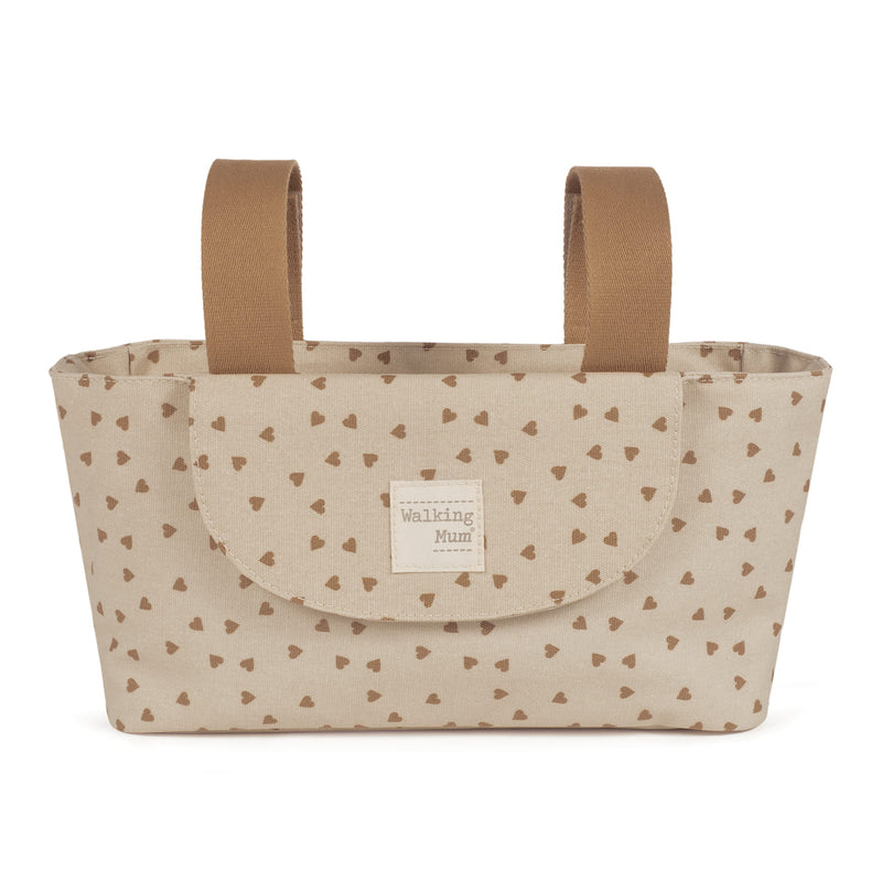 Borsa organizzatrice cuori cannella