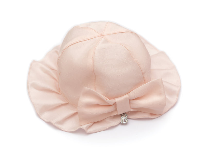 Cappello bimba con fiocco