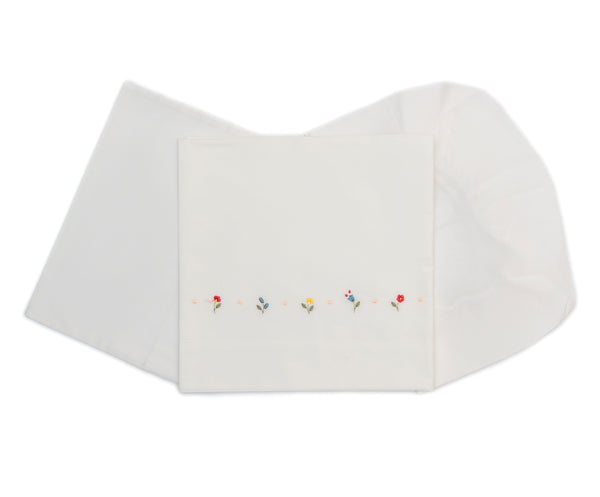 Set lenzuola passeggino fiori