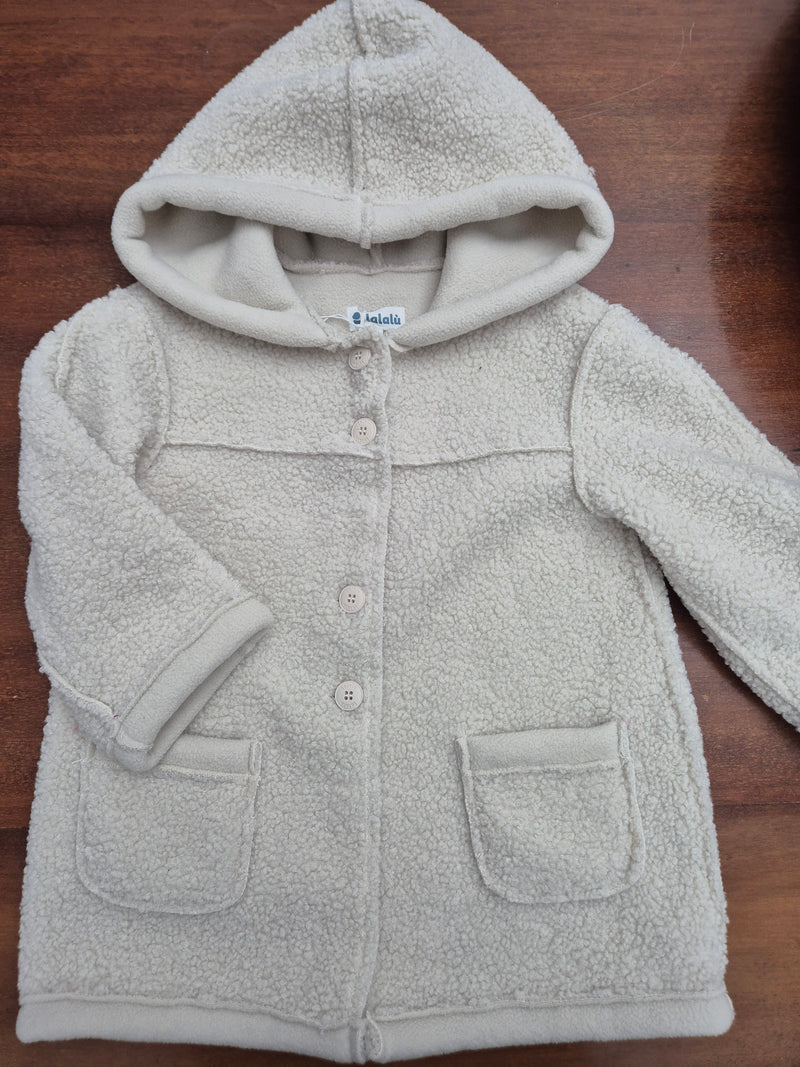 Cappotto agnellino bimba