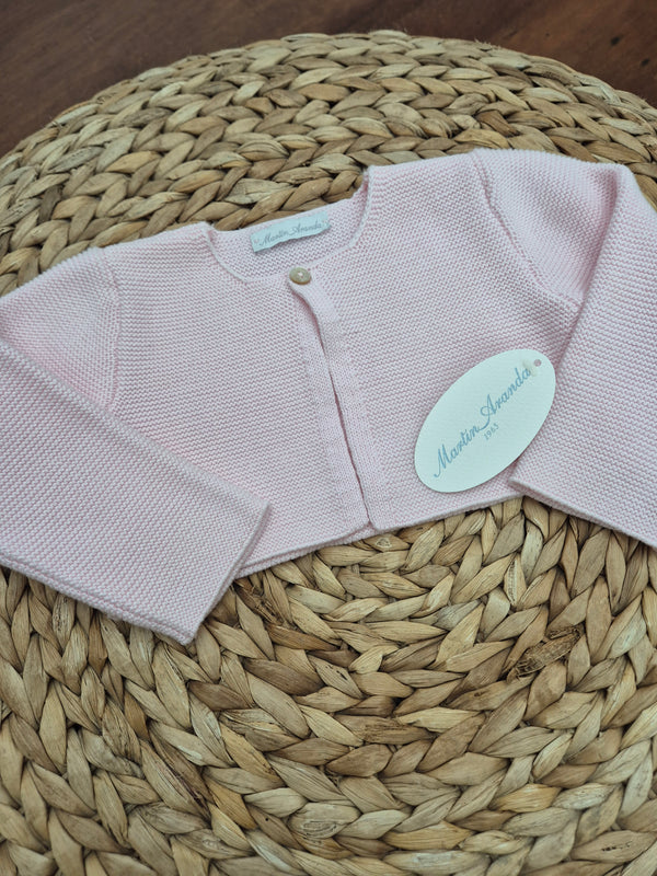 Cardigan corto in cotone