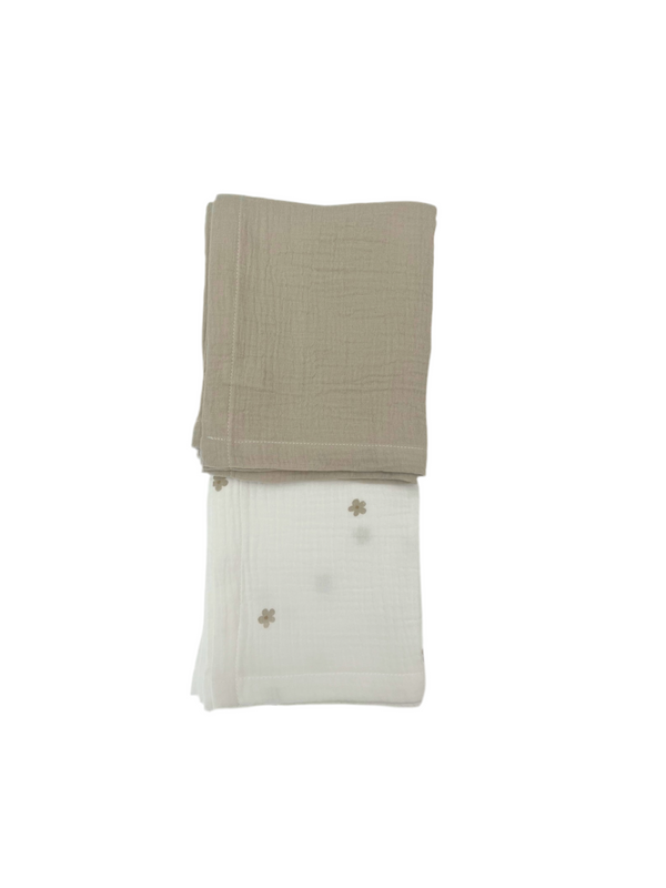 Baby set mussola margherita