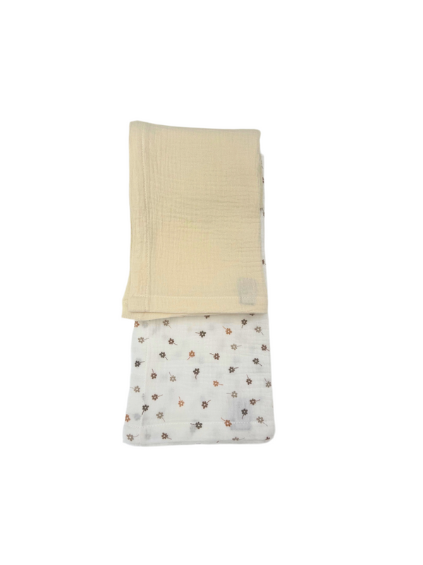 Baby set mussola fiorellini