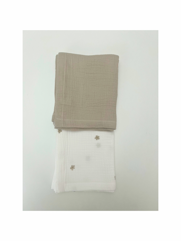 Baby set mussola margherita