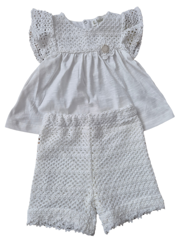 Completo 2 pezzi in cotone