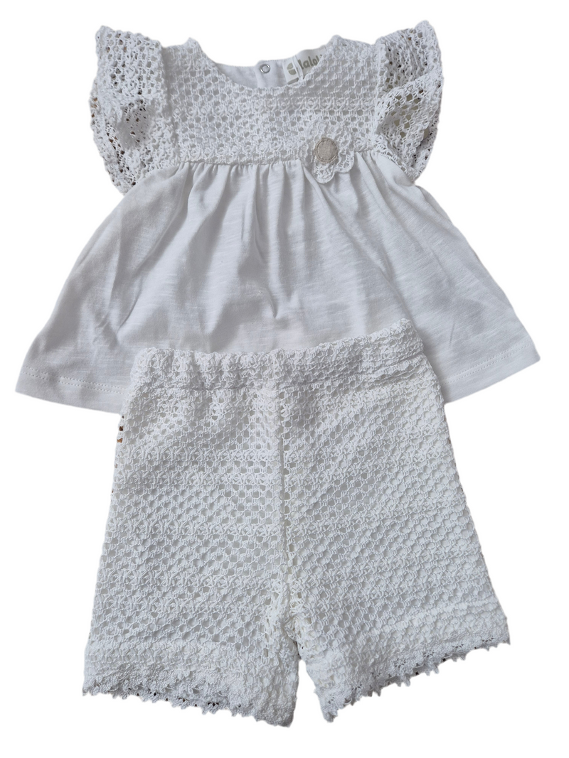 Completo 2 pezzi in cotone
