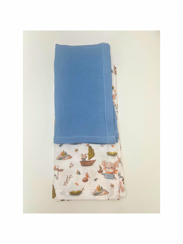 Baby set mussola topolino