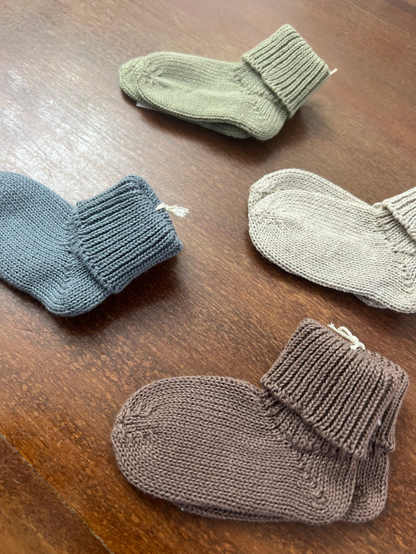 Babbucce in cotone organico