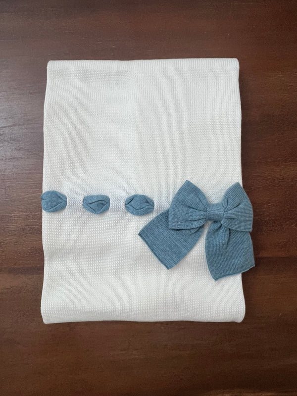 Coperta in pura lana fiocco