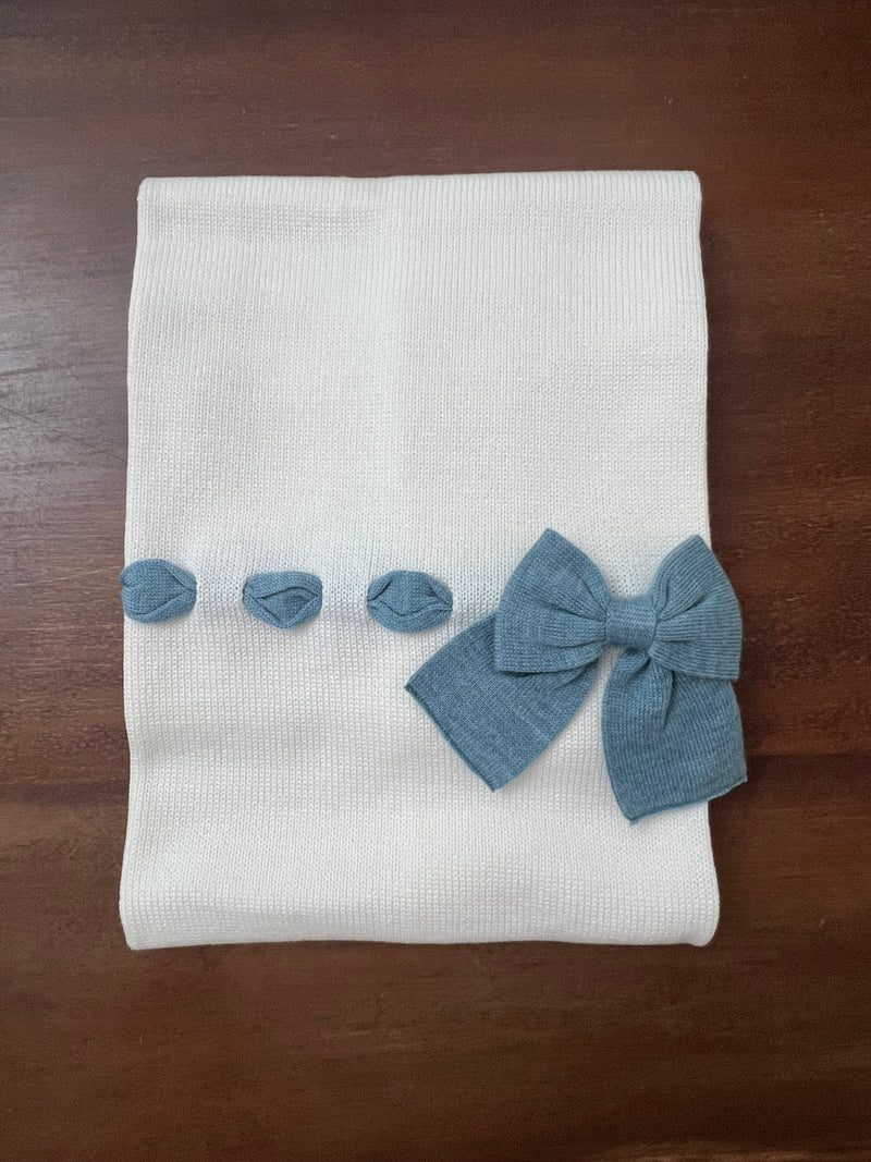 Coperta in pura lana fiocco
