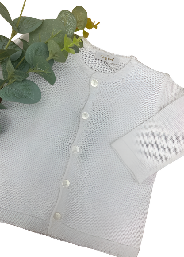 Cardigan in filo