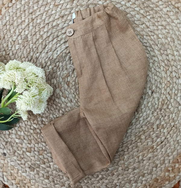 Pantalone lungo in lino vari colori