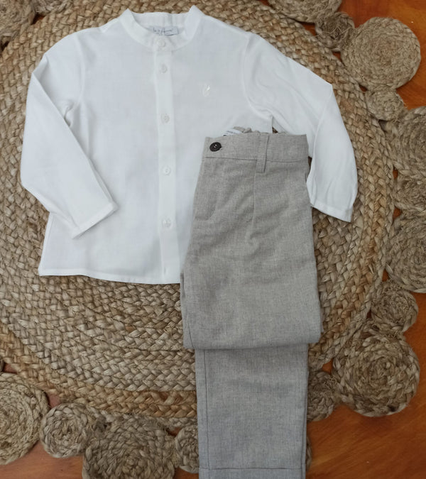 Completo 2 pz camicia + pantalone