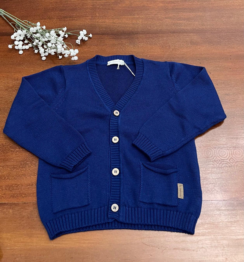 Cardigan bimbo in filo vari colori