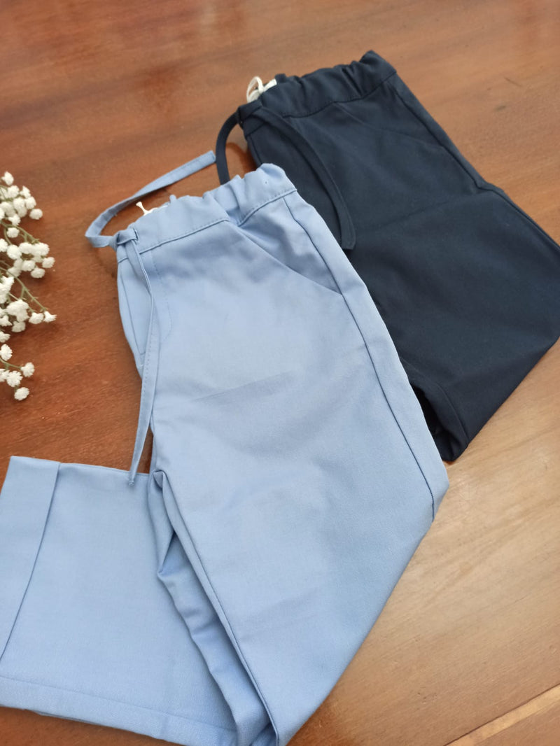 Pantalone lungo cotone vari colori