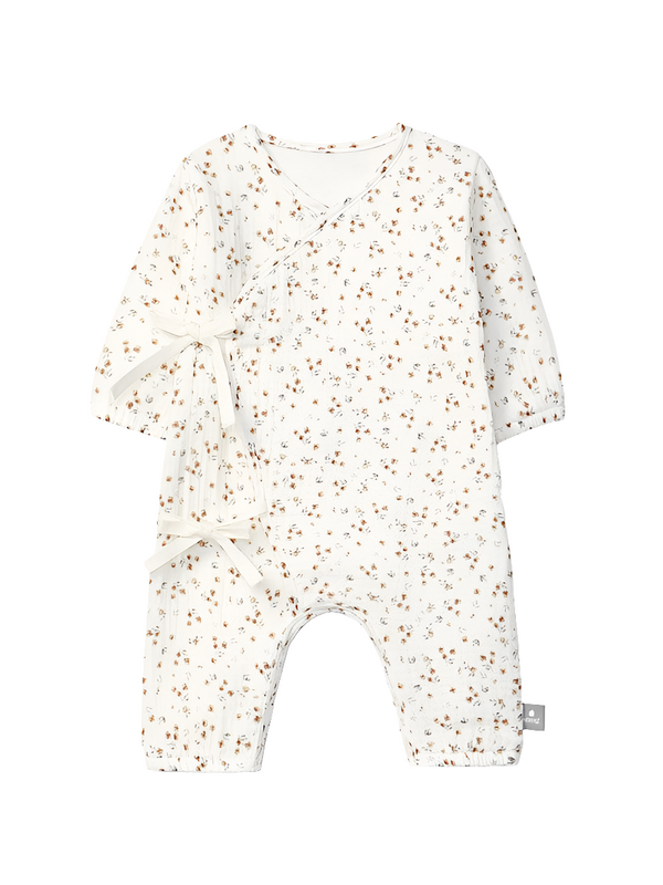 Tutina in mussola fantasia fiori