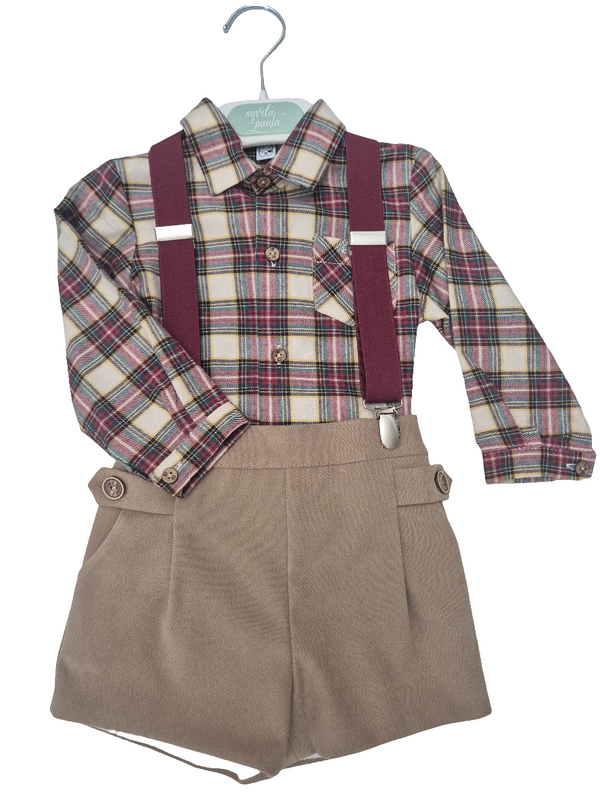 Completo salopette bimbo Greta