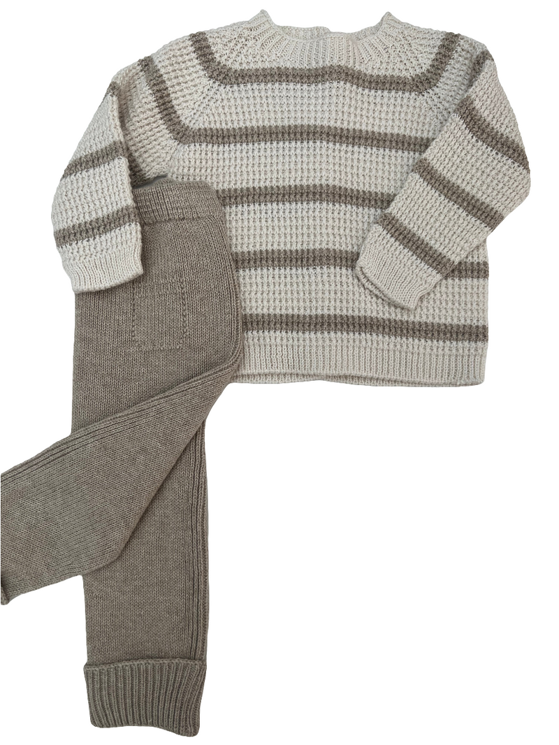 Completo 2 pz in cotone organico