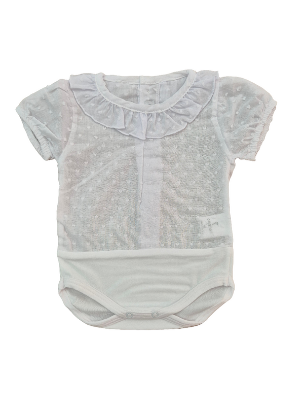 Body camicia plumetis