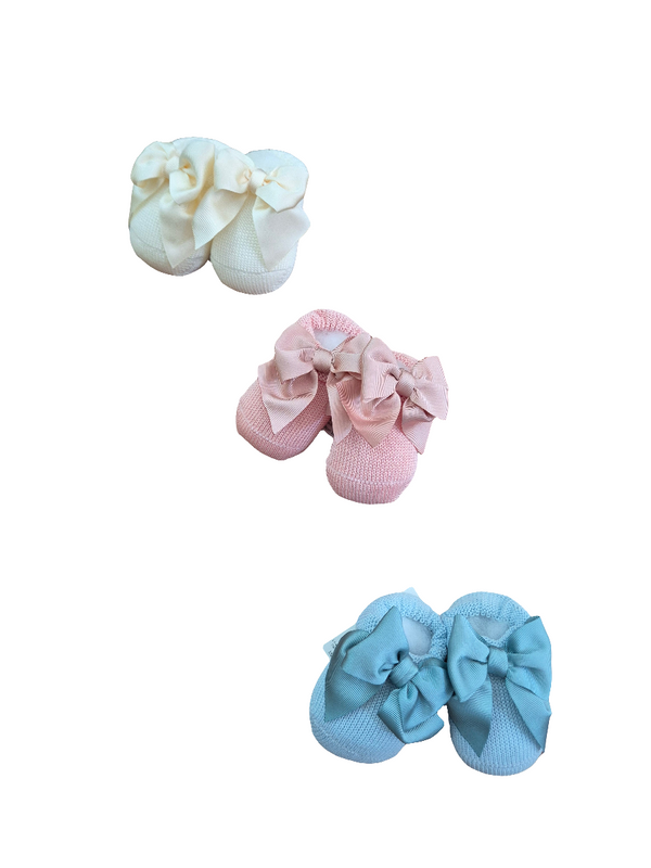 Babbucce in filo fiocco vari colori