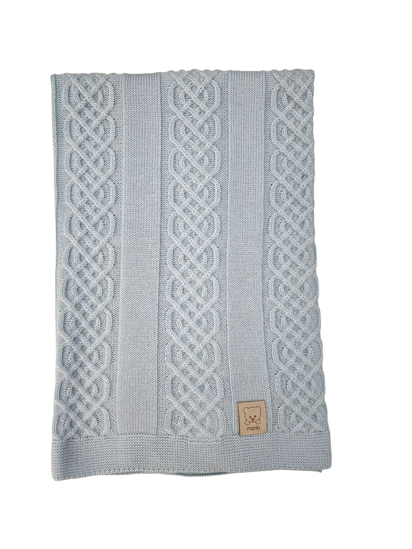 Coperta in pura lana intreccio