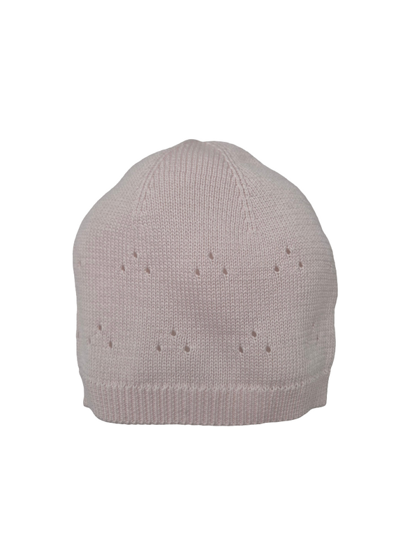Cappellino in filo trafori