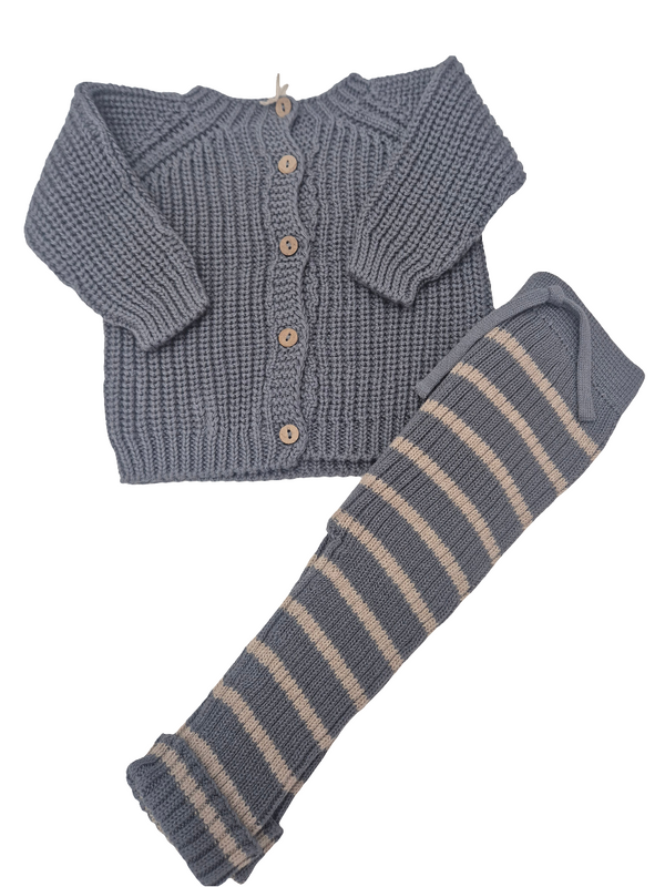 Completo in cotone organico 2 pezzi Tilly