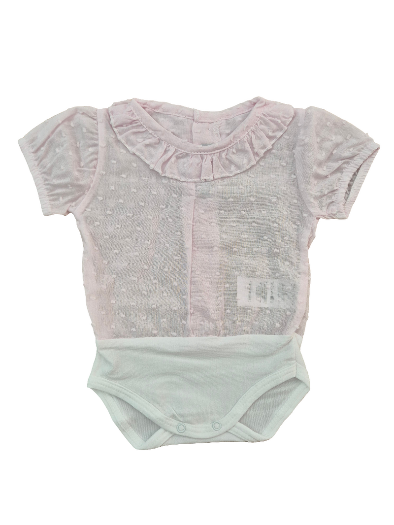 Body camicia plumetis