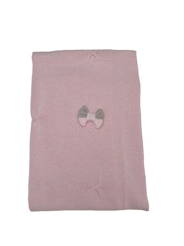 Coperta in filo fiocchetto