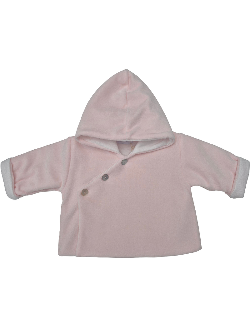 Cappottino neonata con cappuccio
