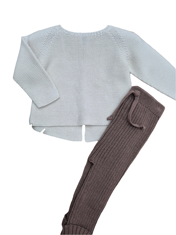 Completo 2 pz in cotone organico Ethan
