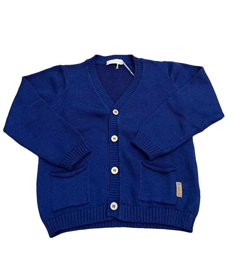Cardigan bimbo in filo vari colori