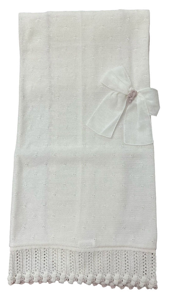 Coperta in filo fiocco
