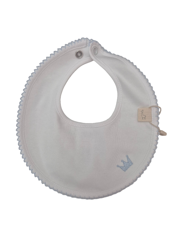 Bavetta in cotone coroncina