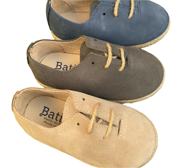 Scarpa estiva in pelle scamosciata vari colori