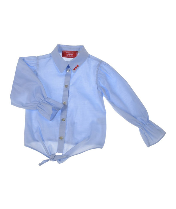 Camicia nodo in cotone A.Enriquez limited edition