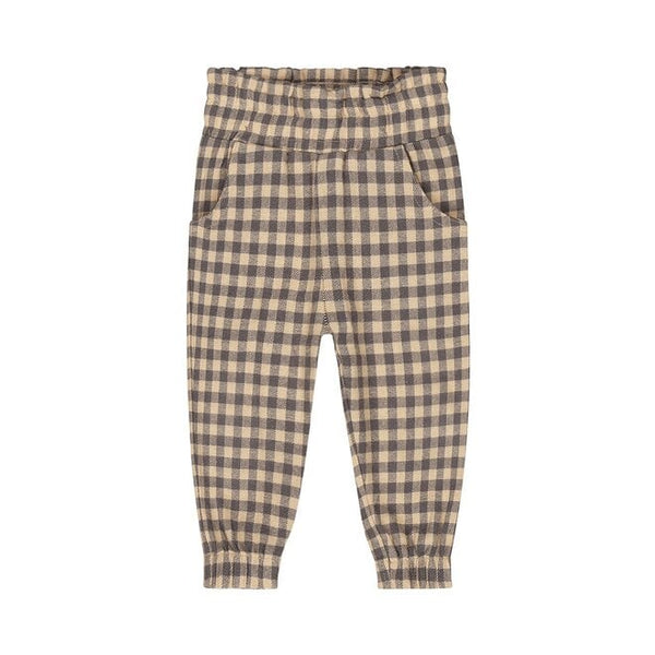 Pantaloni a quadri bimba