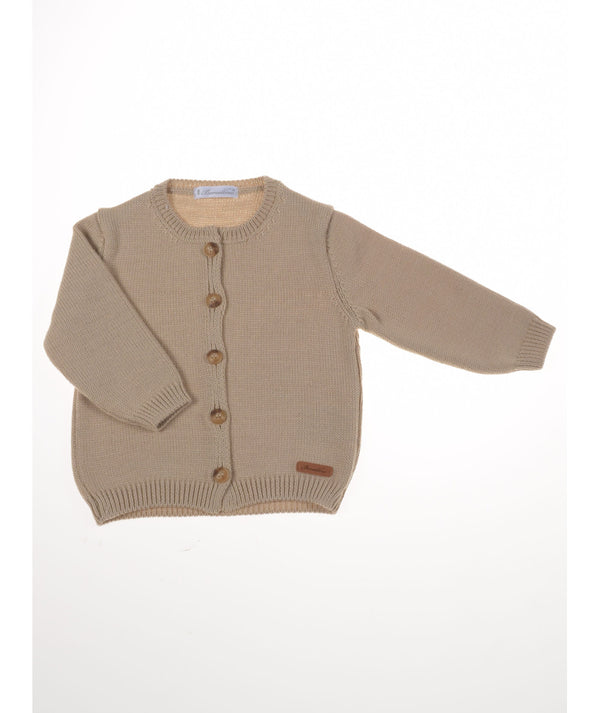 Cardigan bimba in misto lana