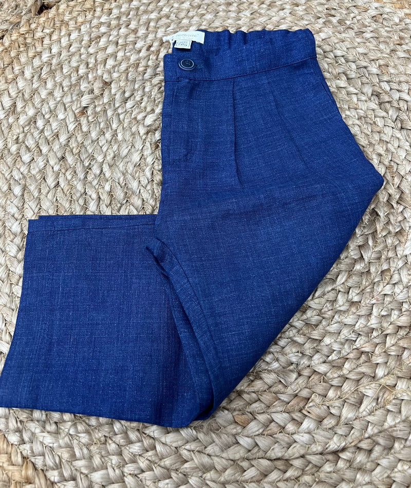 Pantalone lungo in lino vari colori