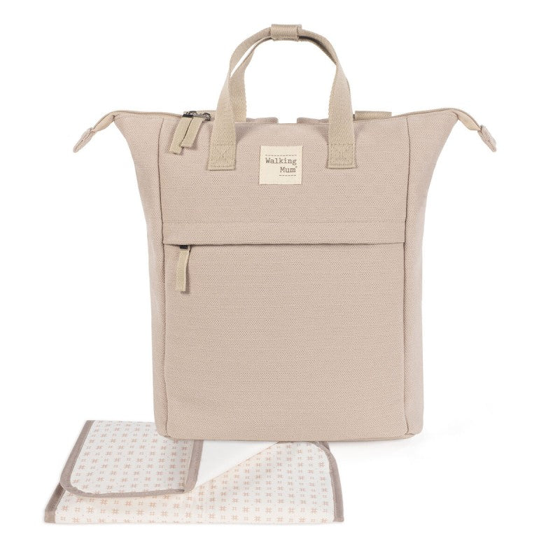 Zaino borsa eco mum albicocca