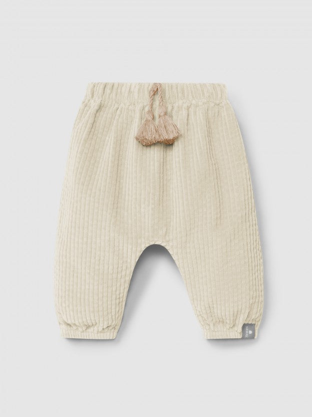 Pantaloni a coste in velluto