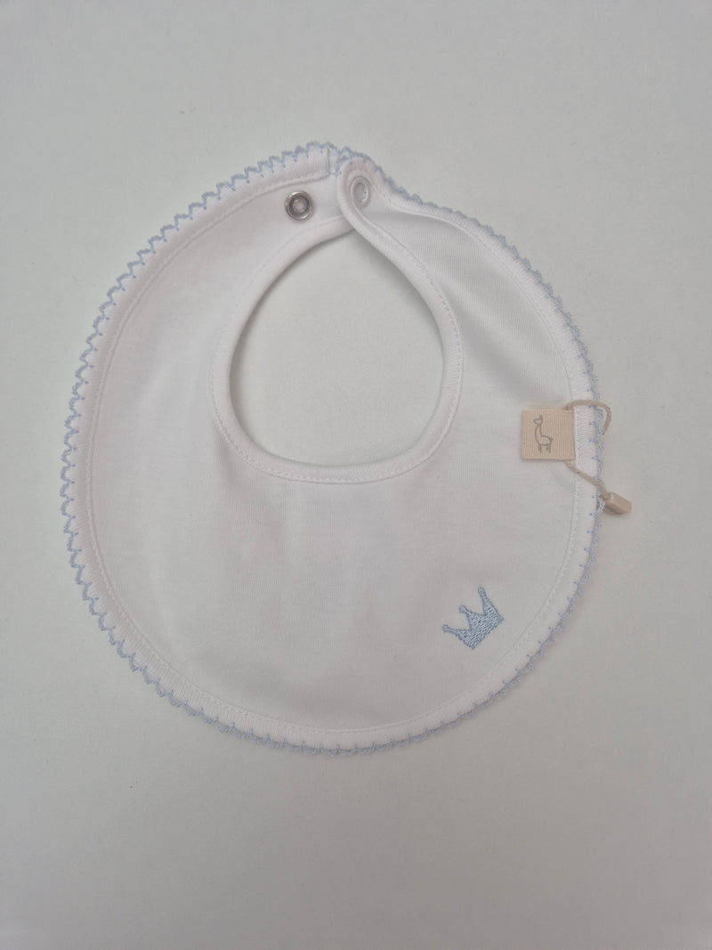 Bavetta in cotone coroncina