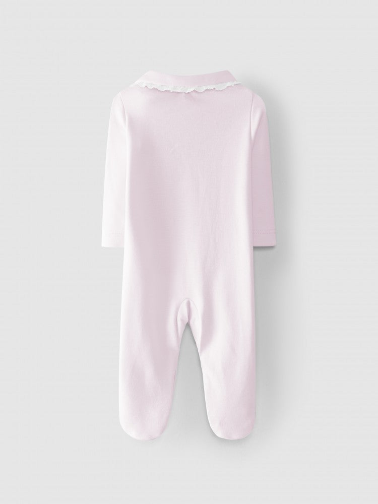 Tutina in cotone con piedini