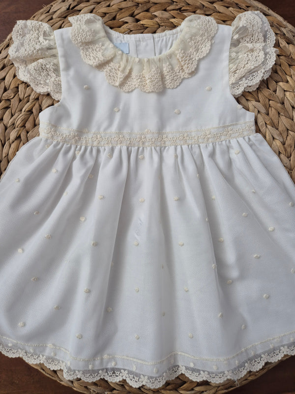 Abito battesimale con culotte