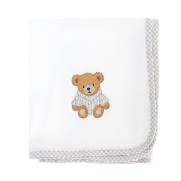 Mussola in cotone orsetto