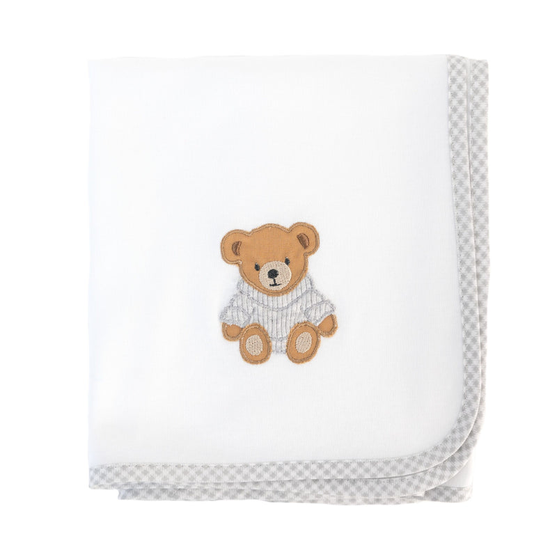 Mussola in cotone orsetto