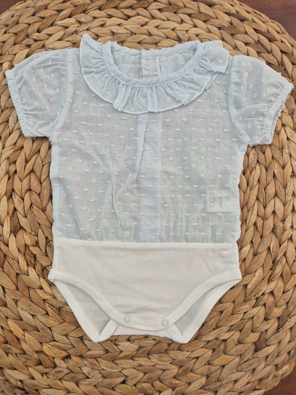 Body camicia plumetis