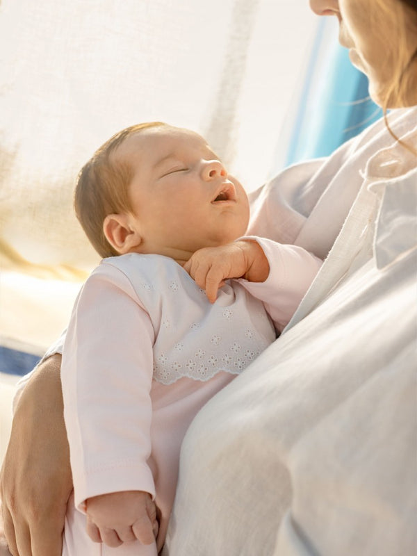 Tutina in cotone con piedini